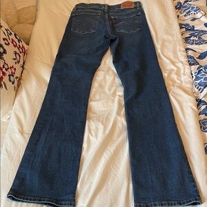 Levi's Dark Blue Flare Jeans